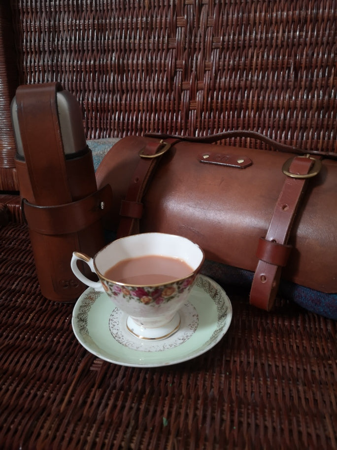 Flask and Holder